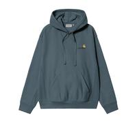 Carhartt WIP American Script Hoodie Office Blue