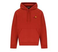 Carhartt WIP Mens Boxy Loose Fit American Script Hoodie - Colour: 3IXXX Oxide Red - Size: Large