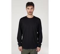 Carhartt WIP - Base Black/White - Longsleeve - black - M - 100% Cotton