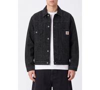 CARHARTT WIP Belmar Denim Jacket in Crocodile Print Denim with Logo Patch - Size: M - male