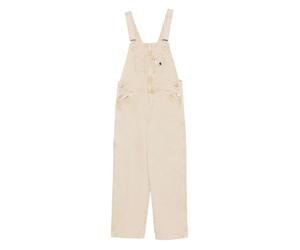 Carhartt WIP Bib button-fastening pocket dungaree - Neutrals M