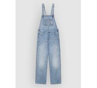 Carhartt WIP - W' Bib Overall Straight Burst Washed Blue - Pants - blue - S - 100% Cotton S