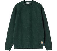 Carhartt WIP - Blended wool jumper - Anglistic Sweater Speckled Dark Scarab for Men in Wool - Size L - Green Green L