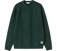 Carhartt WIP - Blended wool jumper - Anglistic Sweater Speckled Dark Scarab for Men in Wool - Size XL - Green Green XL