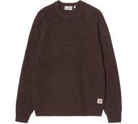 Carhartt WIP - Blended wool jumper - Anglistic Sweater Speckled Tobacco for Men in Wool - Size S - Brown Brown S