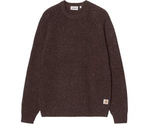 Carhartt WIP - Blended wool jumper - Anglistic Sweater Speckled Tobacco for Men in Wool - Size XL - Brown Brown XL