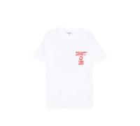 Carhartt WIP Blocks logo-print T-shirt - White S-M-L-XL
