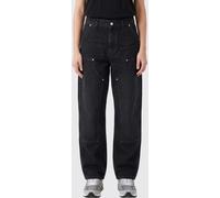 CARHARTT WIP Brandon Wide-Leg Denim Jeans - Size: M - female