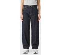 CARHARTT WIP Brandon Wide-Leg Mid-Rise Jeans in Cotton Denim with a Back Logo - Size: S - female