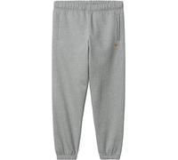 Carhartt WIP - Brushed fleece tracksuit bottoms - Chase Sweat Pant Grey Heather Gold for Men - Size XL Grey XL