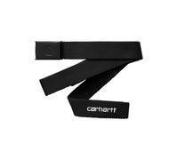 Carhartt WIP - C-Logo Tonal Black/White - Belt - black - Onesize - 100% Polyester Onesize