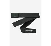 Carhartt WIP - C-Logo Tonal Raven/White - Belt - grey - Onesize - 100% Polyester Onesize