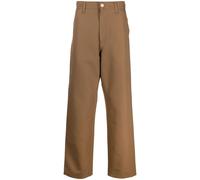 Carhartt WIP cargo-pockets organic-cotton trousers - Brown 28-34