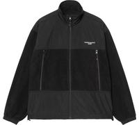 Carhartt WIP - Casual two-tone fleece - Edmore Jacket Fleece Black White for Men - Size S Black S