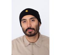 Carhartt WIP - Chase Black/Gold - Beanie - black - Onesize - 100% Polyacrylic Onesize