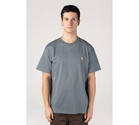 Carhartt WIP - Chase Cozy Blue/Gold - T-Shirt - blue - S - 100% Cotton S