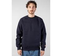 Carhartt WIP - Chase Dark Navy/Gold - Sweater - gid://shopify/Metaobject/122014793965 - L - 59% Cotton, 41% Polyester