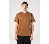 Carhartt WIP - Chase Hamilton Brown/Gold - T-Shirt - brown - M - 100% Cotton M