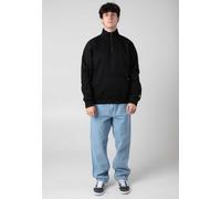 Carhartt WIP - Chase Neck Zip Black/Gold - Sweater - black - L - 59% Cotton, 41% Polyester,Sweat L