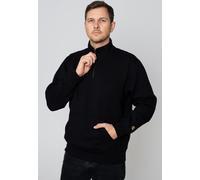 Carhartt WIP - Chase Neck Zip Black/Gold - Sweater - black - M - 59% Cotton, 41% Polyester,Sweat