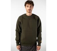Carhartt WIP - Chase Olive/Gold - Sweater - green - S - 59% Cotton, 41% Polyester S