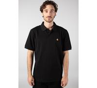 Carhartt WIP - Chase Pique Black/Gold - Polo - black - XL - 100% Cotton XL