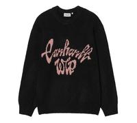 Carhartt WIP Chedda Sweater 'Black Glassy Pink' I035593-3DY-XX L