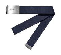 CARHARTT WIP Clip Belt Chrome - Airforce Blue
