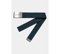 Carhartt WIP - Clip Chrome Deep Lagoon - Belt - blue - Onesize - 100% Polyester Onesize