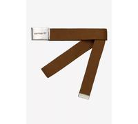 Carhartt WIP - Clip Chrome Hamilton Brown - Belt - brown - Onesize - 100% Polyester Onesize