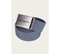 Carhartt WIP - Clip Chrome Styx - Belt - blue - Onesize - 100% Polyester Onesize