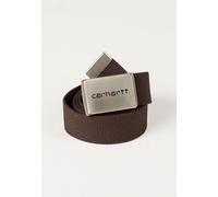 Carhartt WIP - Clip Chrome Tobacco - Belt - brown - Onesize - 100% Polyester Onesize