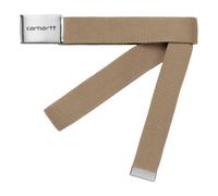Carhartt WIP Mens Chrome Clip Belt - Colour: 07EXX Dusty H Brown - Size: One Size