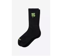 Carhartt WIP - Clover Black - Socks - black - Onesize - 83% Cotton, 15% Polyamide, 2% Elastane Onesize