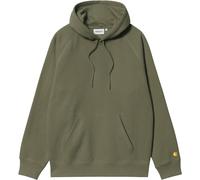 Carhartt WIP - Hooded Chase Leaf/Gold - Hoodie - green - L - 59% Cotton, 41% Polyester L