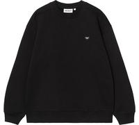 Carhartt WIP - Comfortable sweatshirt - W' Small Heart Patch Sweat Black / Black for Women - Size M Black M