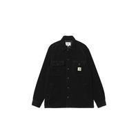 Carhartt WIP corduroy logo-patch shirt jacket - Black XS-S-M-L-XL