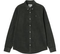 Carhartt WIP - Corduroy shirt - L/S Madison Cord Shirt Raven for Men - Size M - Black Black M