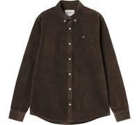 Carhartt WIP - Corduroy shirt - L/S Madison Cord Shirt Tobacco for Men - Size XL - Brown Brown XL
