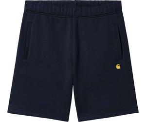 Carhartt WIP - Cotton shorts - Chase Sweat Short Dark Navy / Gold for Men - Size L Navy L