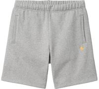 Carhartt WIP - Chase Sweat Grey Heather/Gold - Shorts - grey - M - 59% Cotton, 41% Polyester,Sweat M