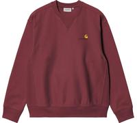 Carhartt WIP - Cotton Sweatshirt - American Script Sweat Rondo for Men - Size L - Burgundy Burgundy L