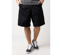 Carhartt WIP - Craft Rinsed Black - Shorts - black - W31 - 65% Polyester, 35% Cotton W31