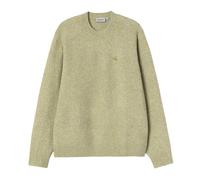 CARHARTT WIP Curtis Knitted Sweater, Tangled Brass, Crew Neck Jumper (UK, Alpha, XL, Regular, Regular, Tangled Brass)