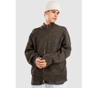 Carhartt WIP Mens Regular Fit Curtis Knitted Jacket - Colour: 3ZAXX Tangled Shungite - Size: Medium