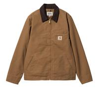 Carhartt WIP - Detroit Rinsed Hamilton Brown/Tobacco - Jacket - brown - M - 100% Organic Cotton,Canvas M