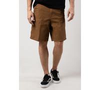 Carhartt WIP - Double Knee Rinsed Hamilton Brown - Shorts - brown - W31 - 100% Cotton W31