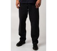 Carhartt WIP - Double Knee Stone Washed Black - Jeans - black - W33 / L34 - 100% Cotton,Denim W33 / L34