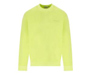 CARHARTT WIP DUSTER SCRIPT ARCTIC LIME SWEATSHIRT XL
