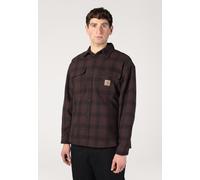 Carhartt WIP - Edmands Check Natural/Palisander - Shirt - brown - M - 100% Cotton M